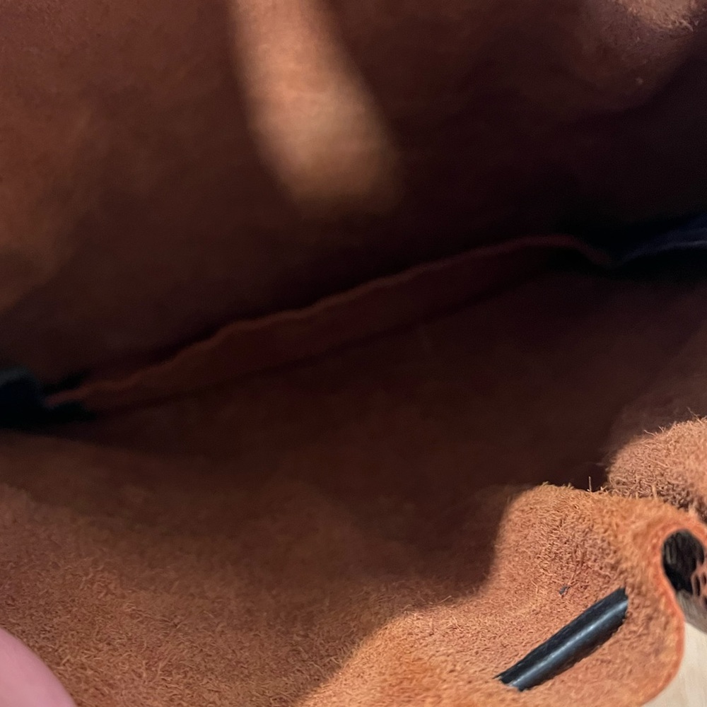 Textured Drawstring Bag - Picture 7 of 9